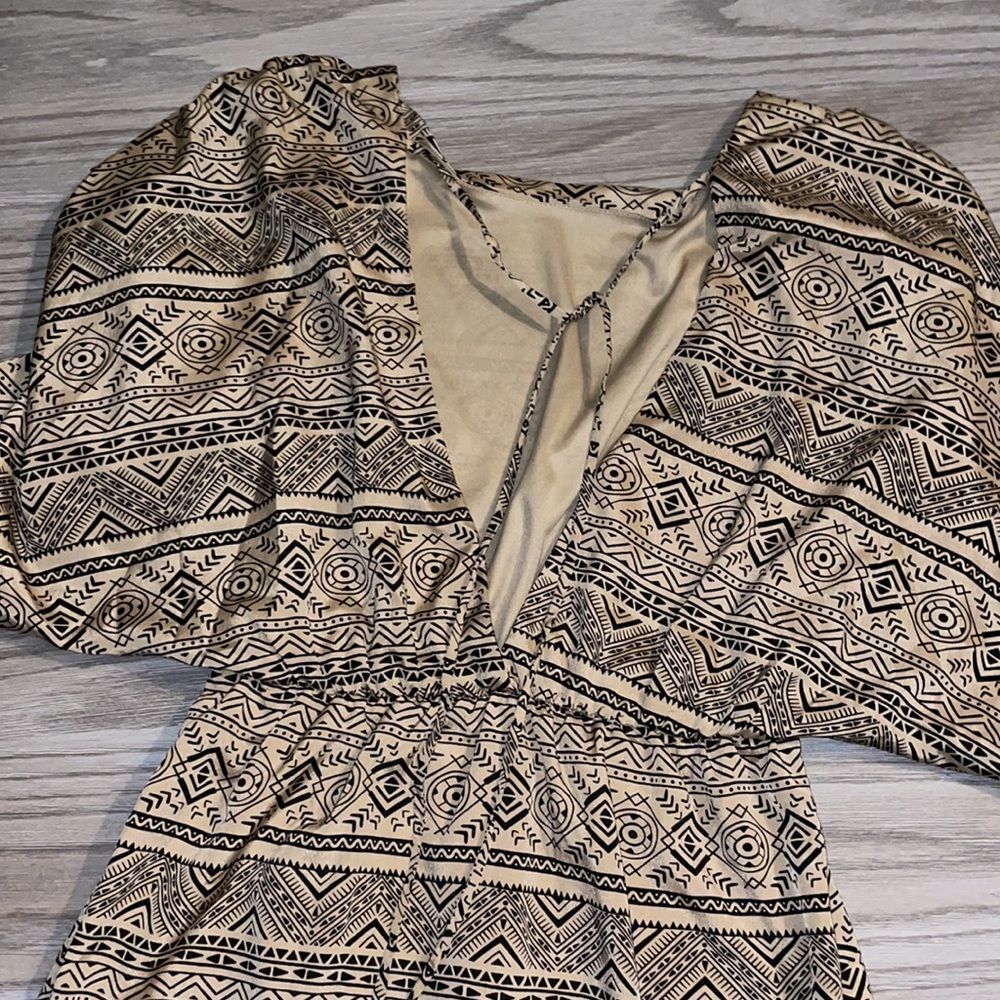 Hello Miss Aztec Print Dress Medium - Picture 5 of 7